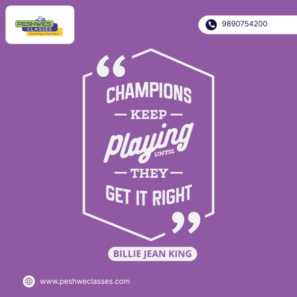 Success whispers in the w