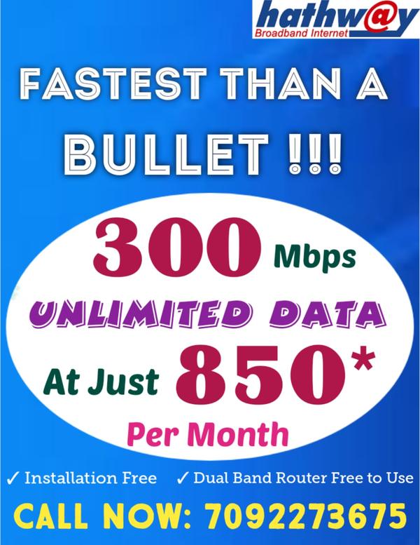 hathway wifi cost