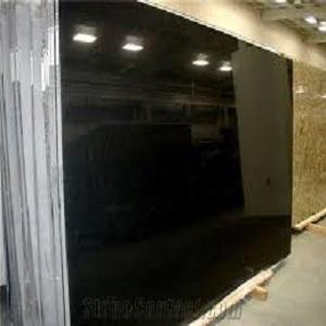 Jet Black Granite Slab : Color	Jet BlackThicknes