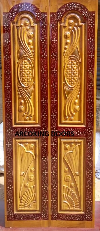 painting wooden doors in trich