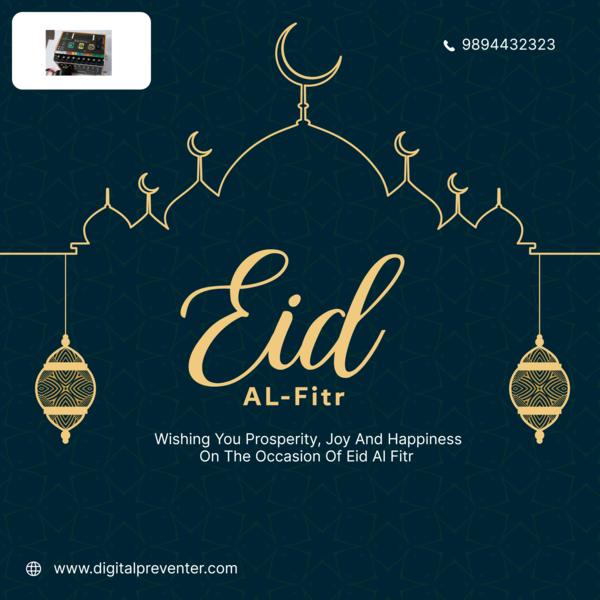 On this beautiful day of Eid-al-Fitr, let's come t