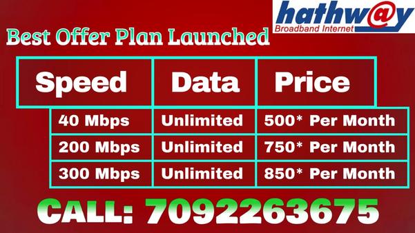hathway wifi installation char