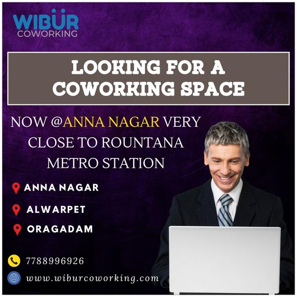 coworking space near anna naga