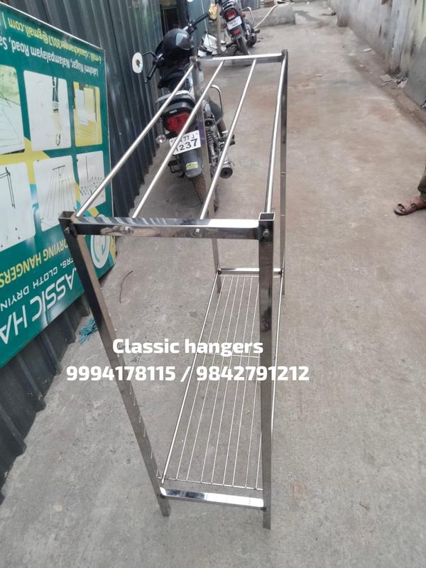 steel wall cloth dryer stand c