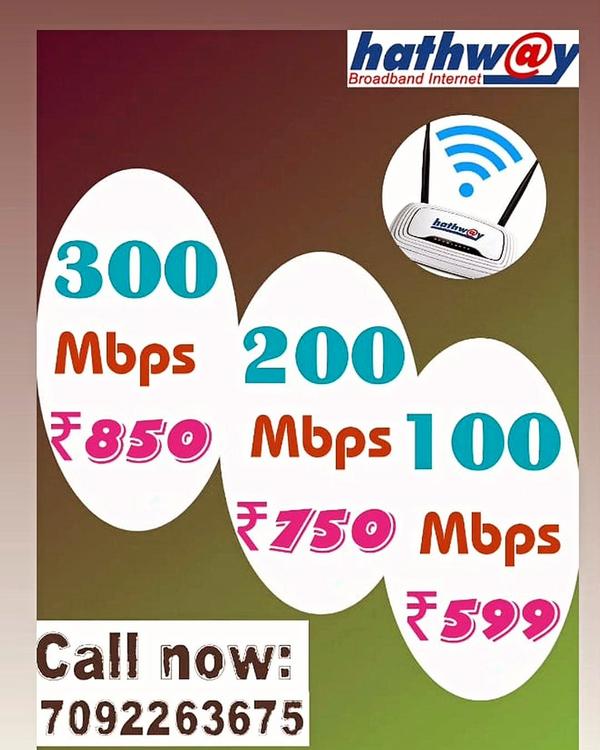 hathway unlimited fiber broadb