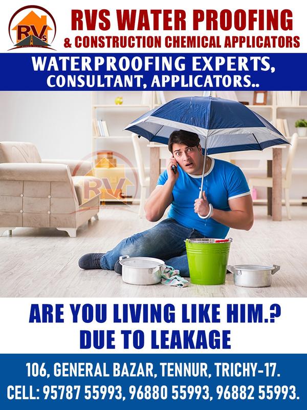 RVS Waterproofing in Trichy, India