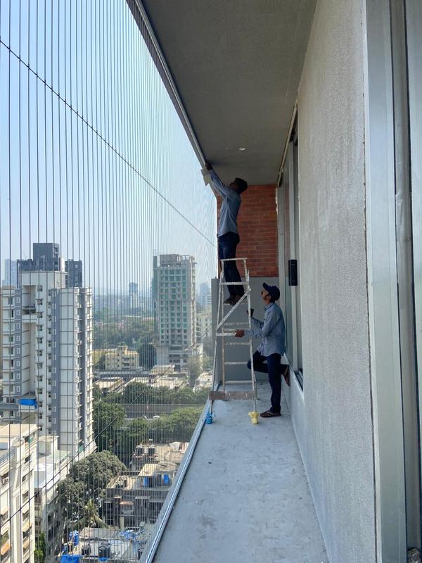 invisible grill price per sqft