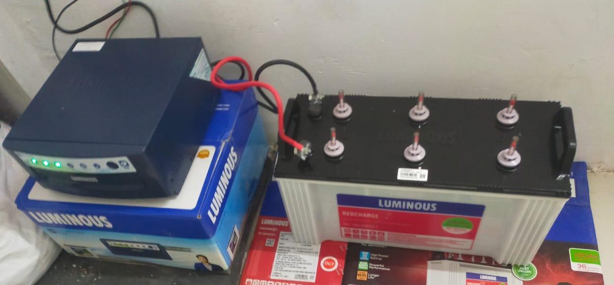 Luminous 1550 Ecovolt Sinewave UPS And Luminous 15