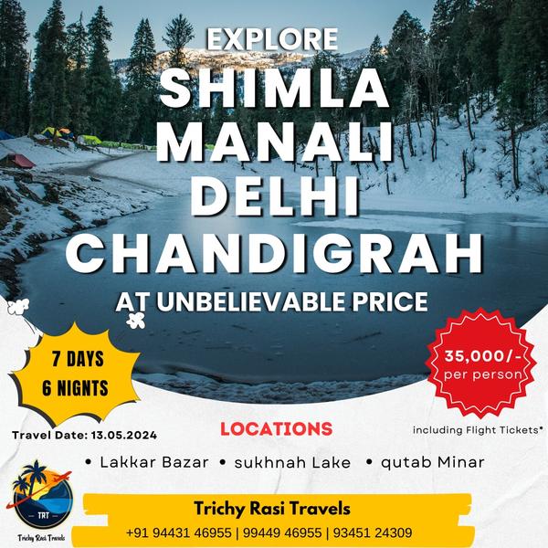 delhi shimla manali group tour