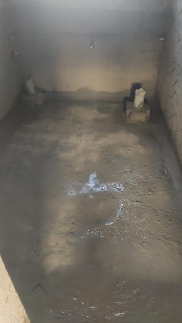 sunken waterproofing work