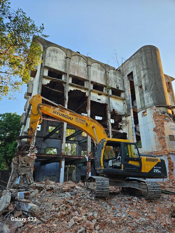 chennai concrete building demo
