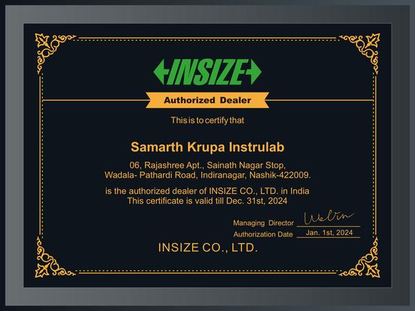 Insize Authorised Dealer #
Sam