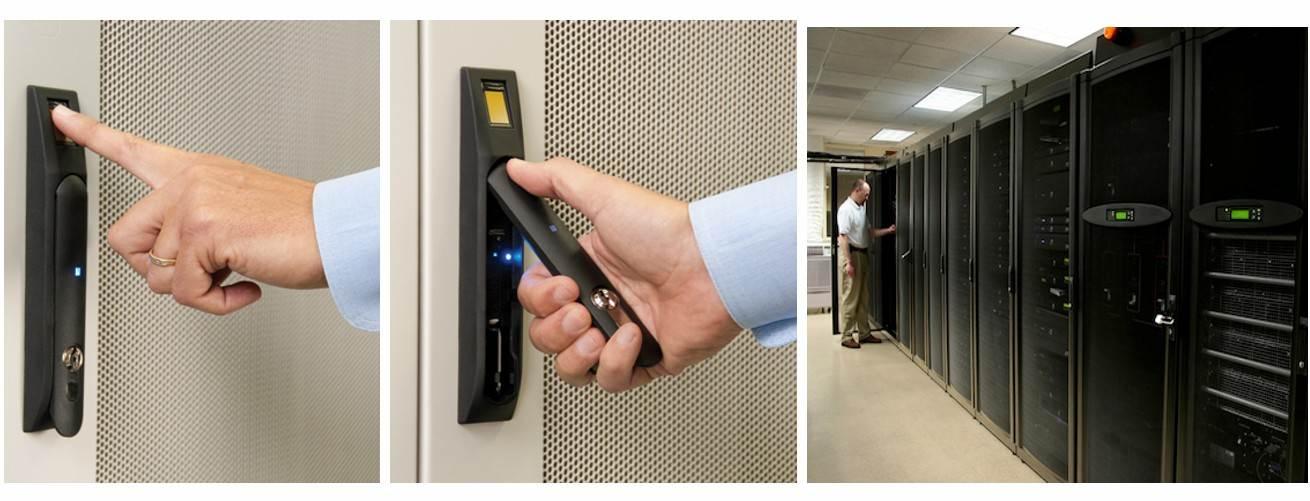 network rack biometric lock ac