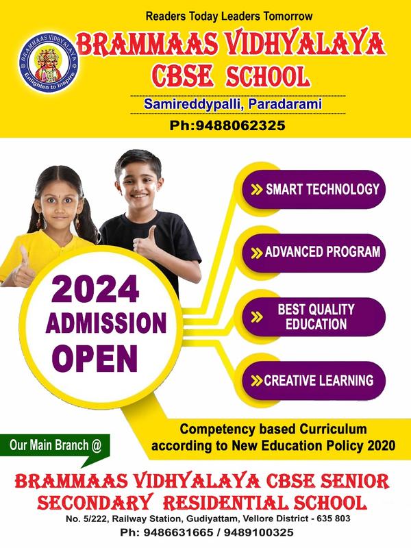 Admission open Pre-KG to 