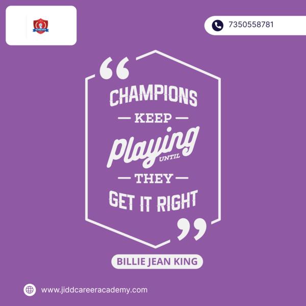 Success whispers in the w