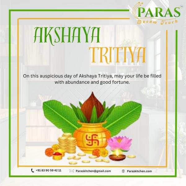 On this auspicious day of Akshaya Tritiya, may you