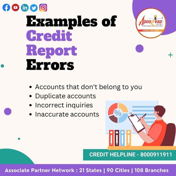 credit report mistakes