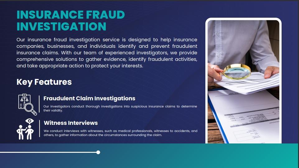 fraudulent insurance claim