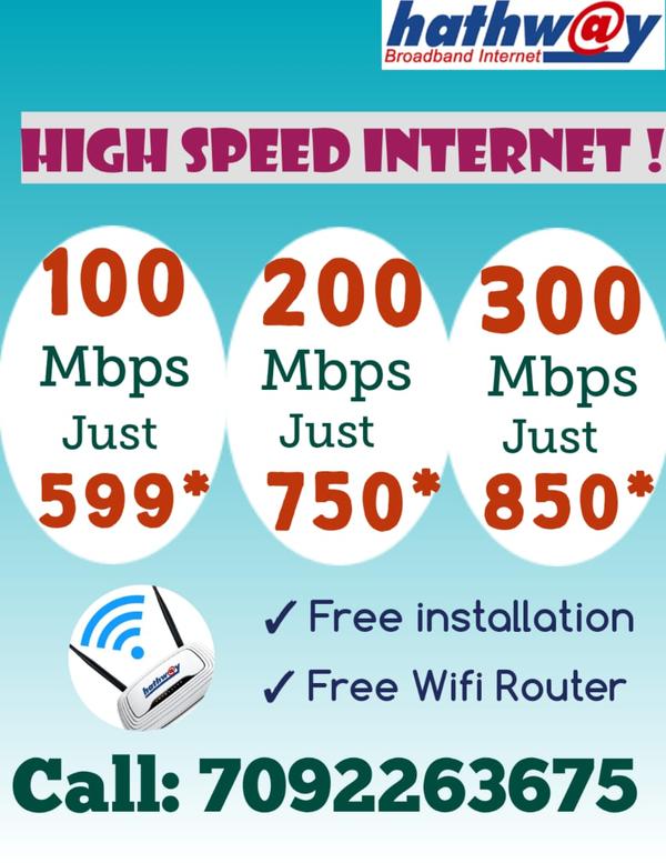 hathway wifi installation char