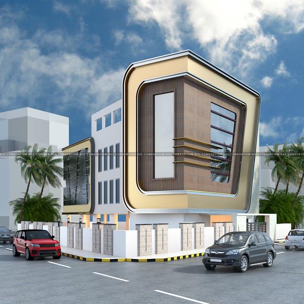 office exterior facade