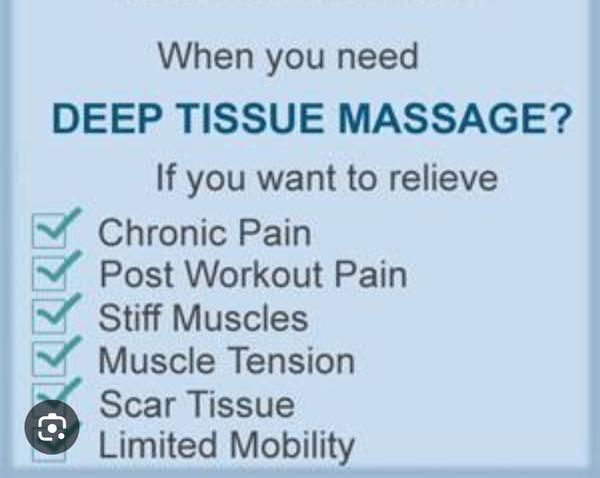 90minit deep tissue massage th