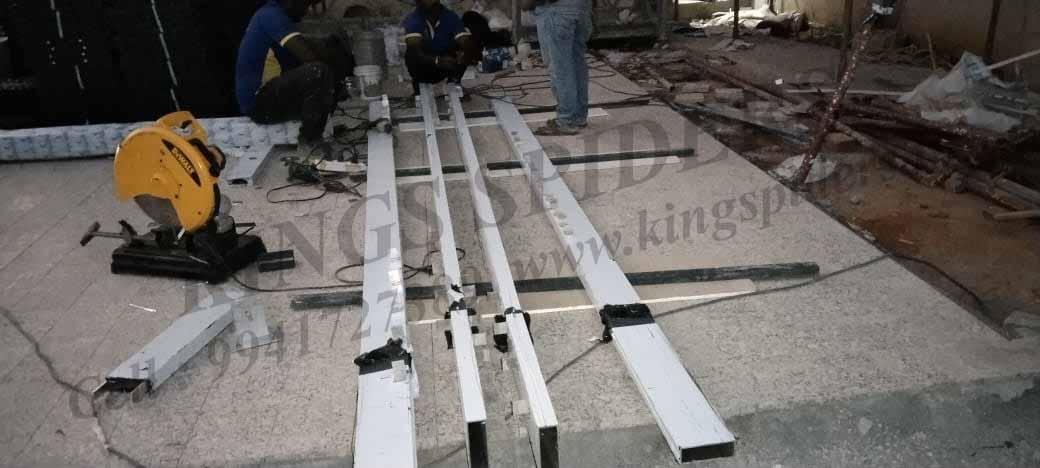 louver fixing work in porur