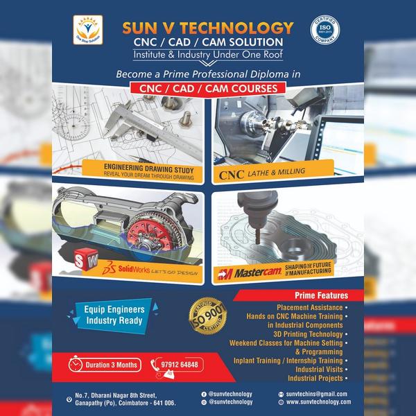 CNC Lathe Course in Coimb