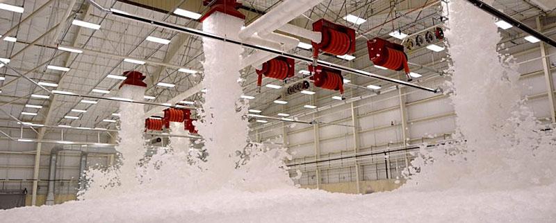install flooding foam system