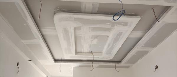 w pvc louvers ceiling work