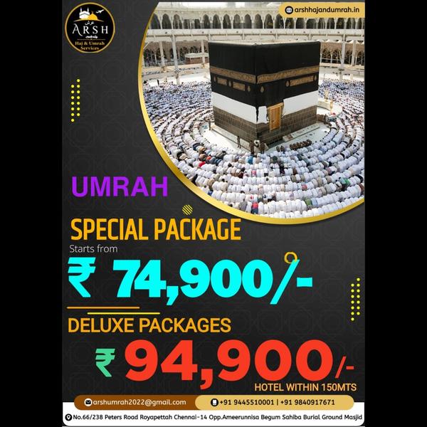 affordable umrah packages belo