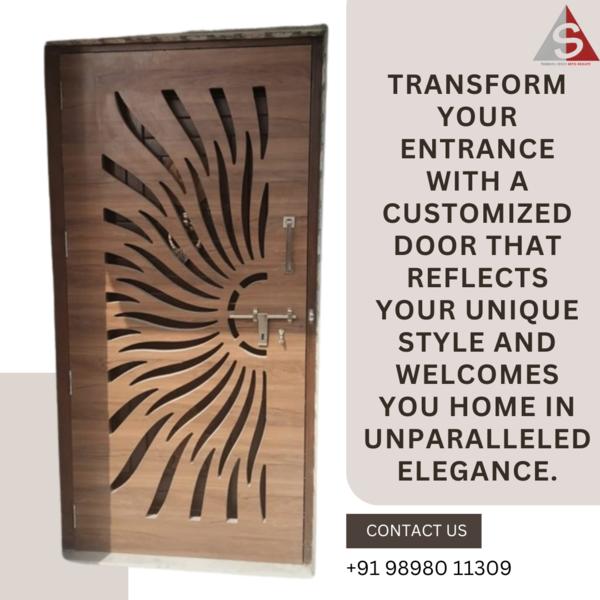 cnc router wooden door art
