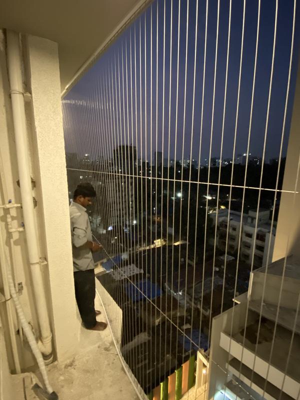 invisible grill installation c