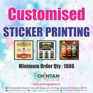 Customised Sticker Create you Own Brand by our Hig