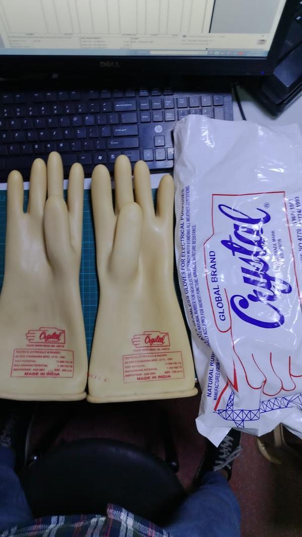 33kv electric hand gloves