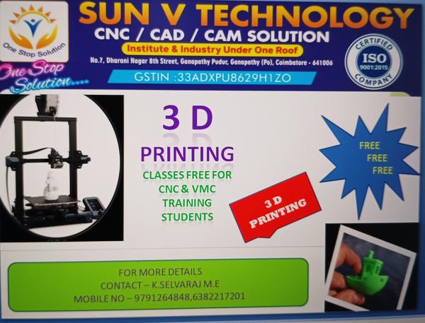 3 d printing classes FREE