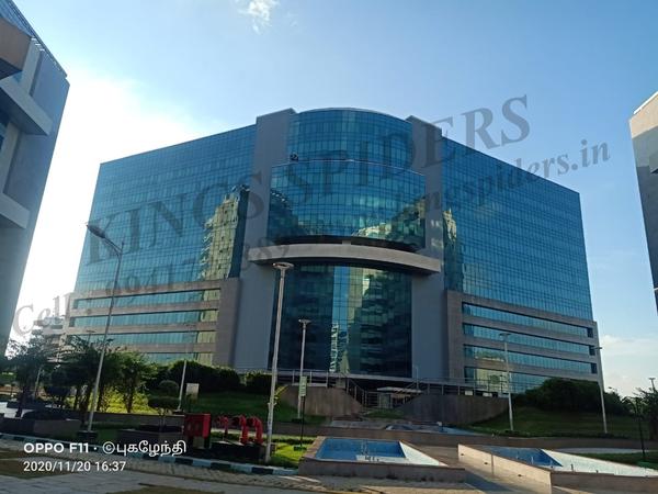 structural glass cleaning work