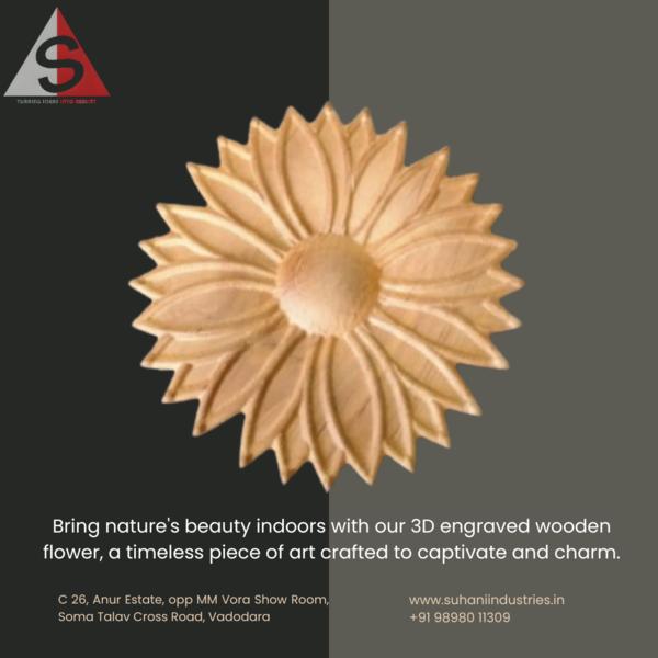 3d engraved wooden art