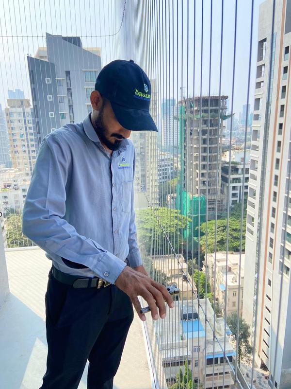 invisible grill installation b