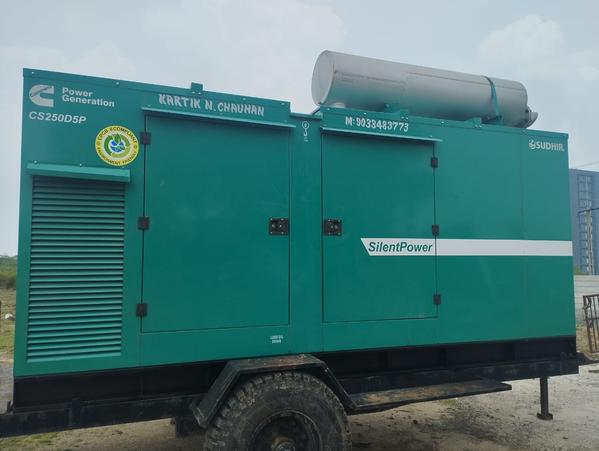 250 kva soundproof diesel gene