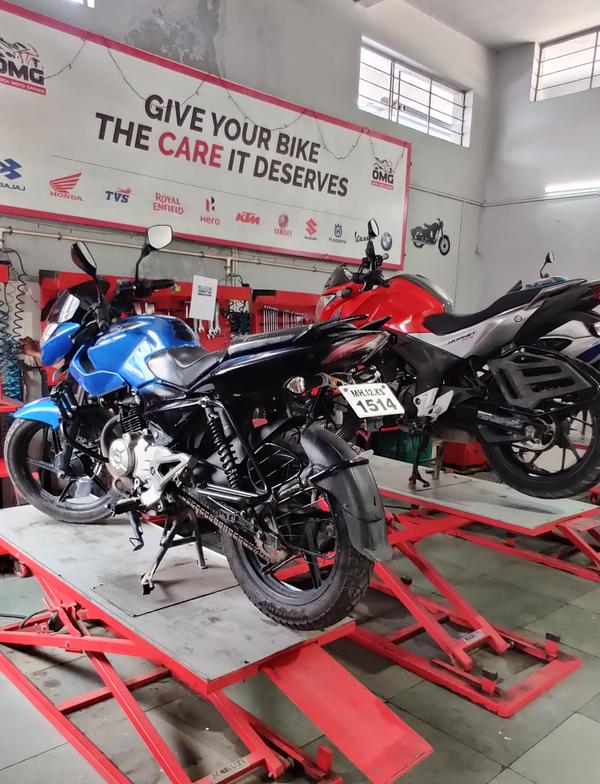 omega moto garage punawale pun
