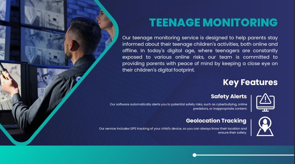 Our Teenage Monitoring Service