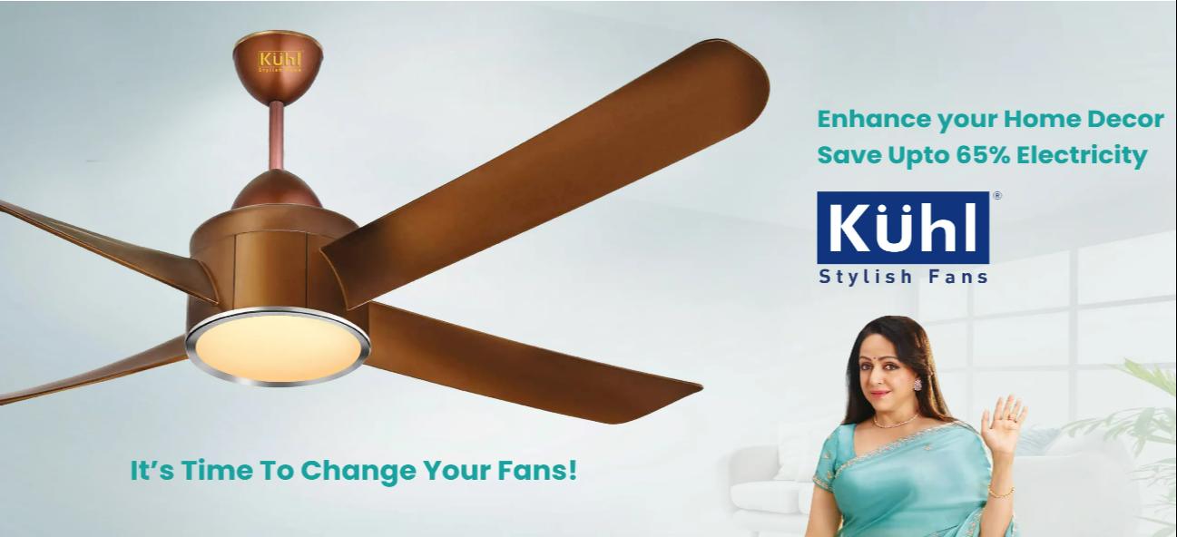 designer fans