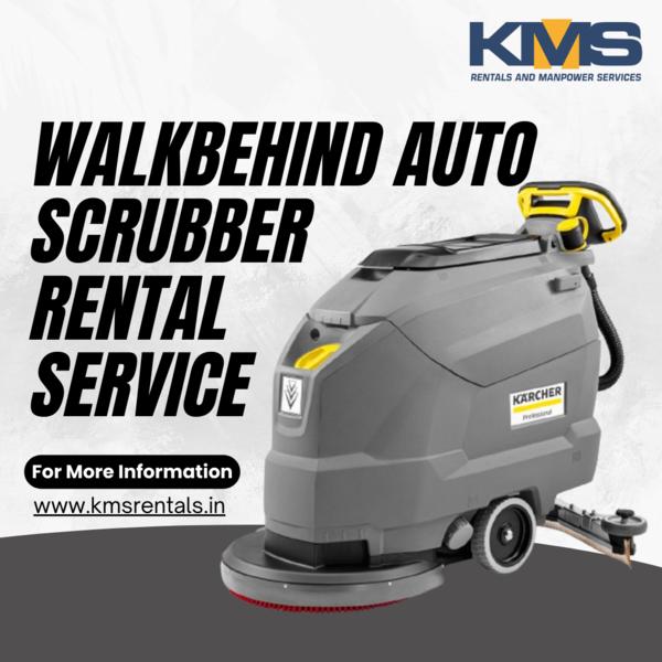 walk behind auto scrubber