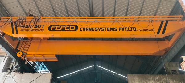 DOUBLE GIRDER EOT CRANECAPACITY - 40 TON SUCESSF