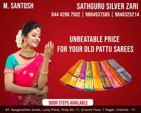 reliable old pattu saree buyer