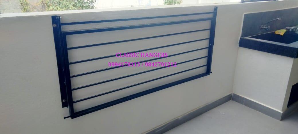 wall folding steel hanger stan