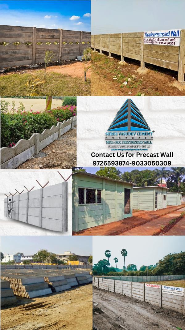 cement block compound wall