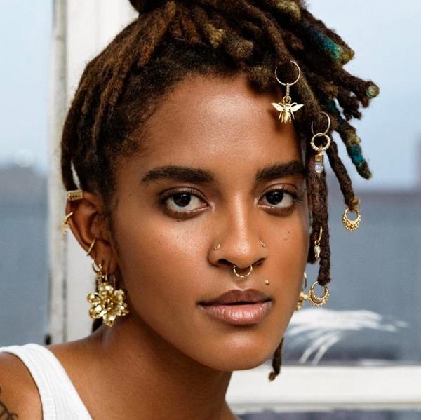 classic earlobe piercings