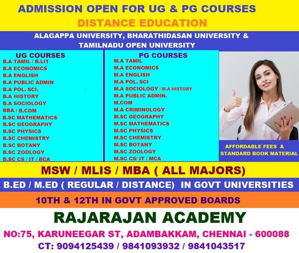 ADMISSION OPEN FOR UG & P