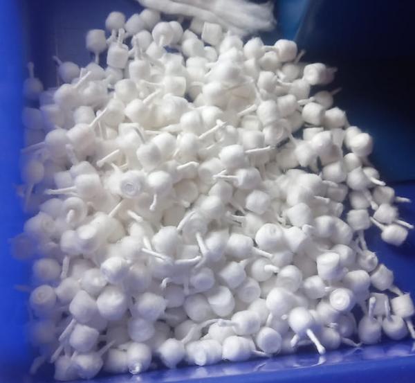 Super white cotton wick machin